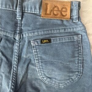 Lee Sky Blue Corduroy Pants
